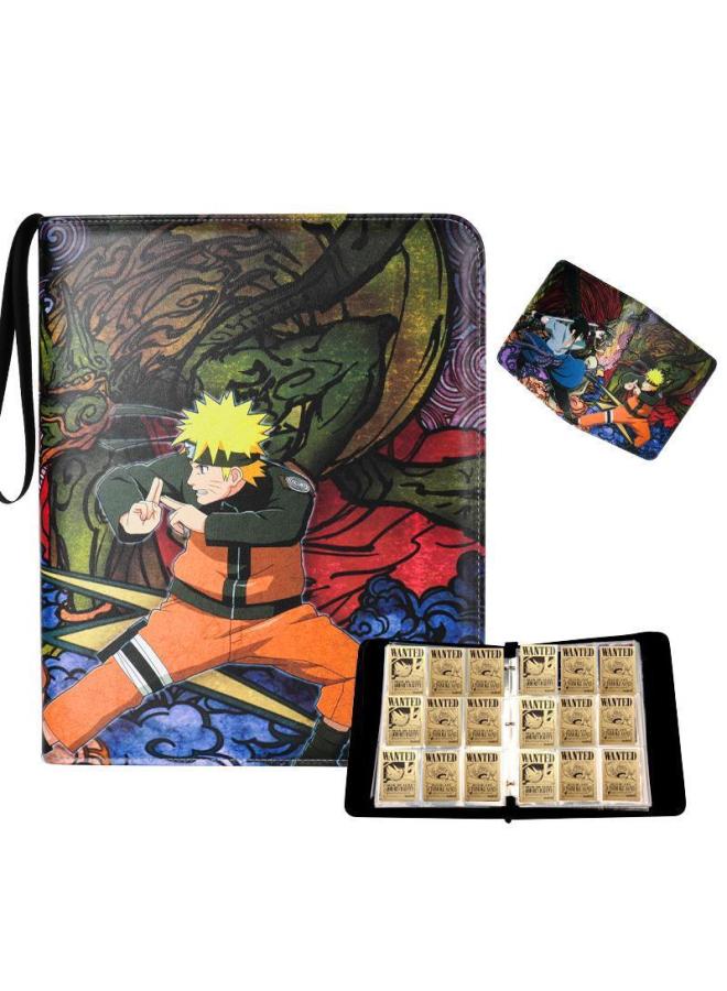 Naruto Card Collection Book Da Rong Jiugongge Card Collection Book Loose-leaf Collection Card Book Naruto Collection Book